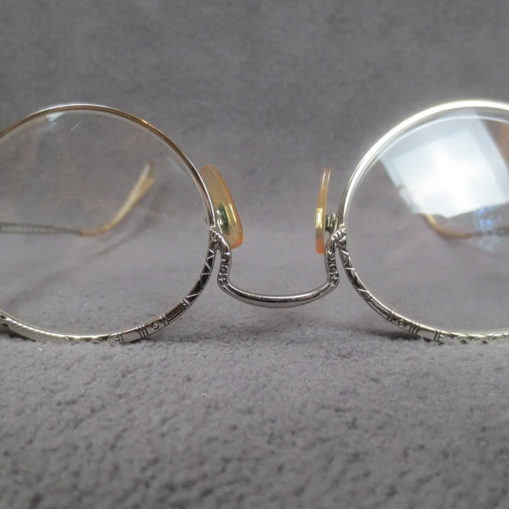 Vintage Dakota Smith 1219 Indian‎ Drums Aged Silver Round Frame 3948 50-22-140